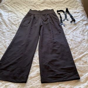 NWT Unique Vintage brand suspender pants